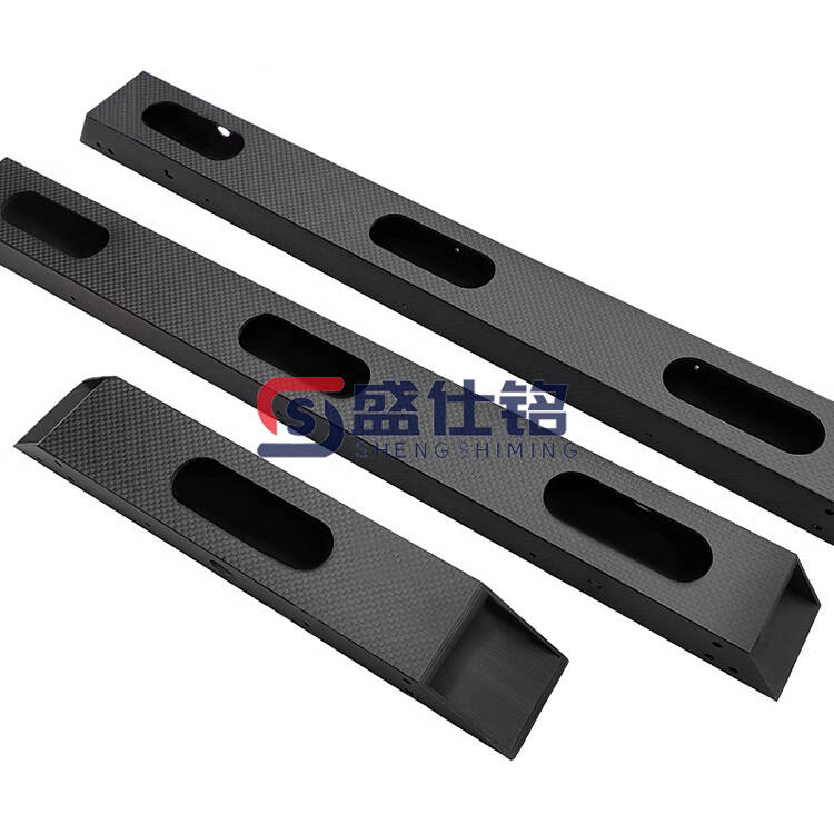 3KT300碳纤维方管 圆管 矩形管 定制CNC数控加工定做