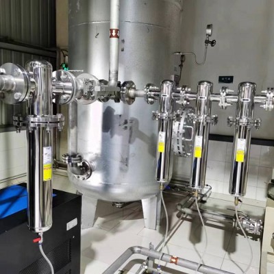 医院负压吸引除菌过滤器 医用真空灭菌装置真空泵排气口消菌器