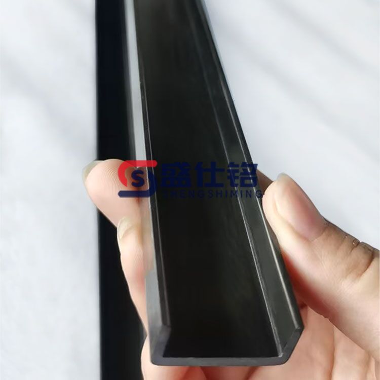 碳纤维凹型槽 碳纤维U型条U型槽 碳纤维型材生产定制