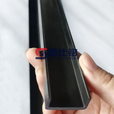 碳纤维凹型槽 碳纤维U型条U型槽 碳纤维型材生产定制