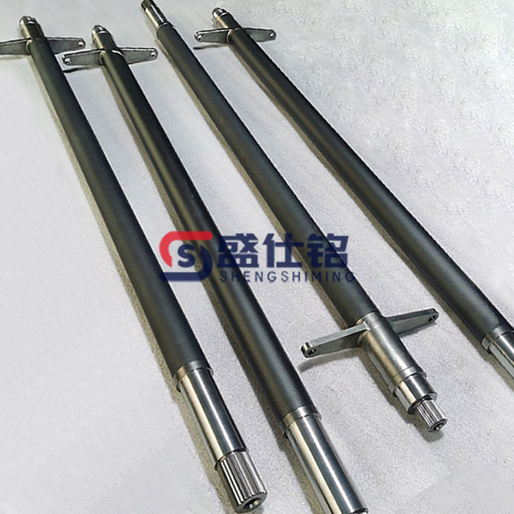 高强度碳纤维轴杆 加长碳纤维辊轴碳纤维材料耐高温腐蚀