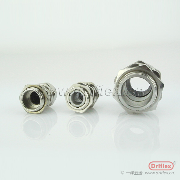 铜镀镍电缆接头/填料函/防水密封格兰头G3/8”到G4”