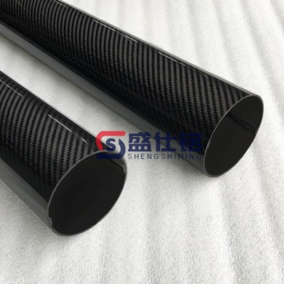 3K亮光哑光碳纤维管 摄影器材支架 碳纤维管材