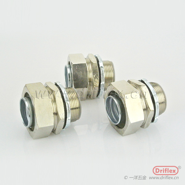 铜镀镍六角金属软管连接器包塑金属软管锁母NPT3/8"-4" 铜镀镍六角金属软管连接器包塑金属软管锁母NPT3/8"-4"