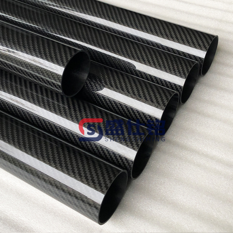 3K亮光哑光碳纤维管 摄影器材支架 碳纤维管材