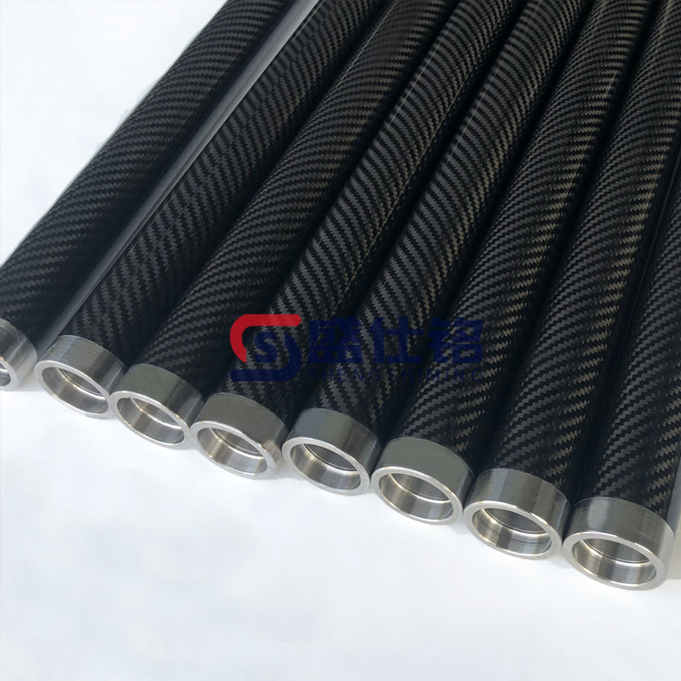 定制加工碳纤维辊轴 轻量化高精度高强度机械辊轴厂家定做