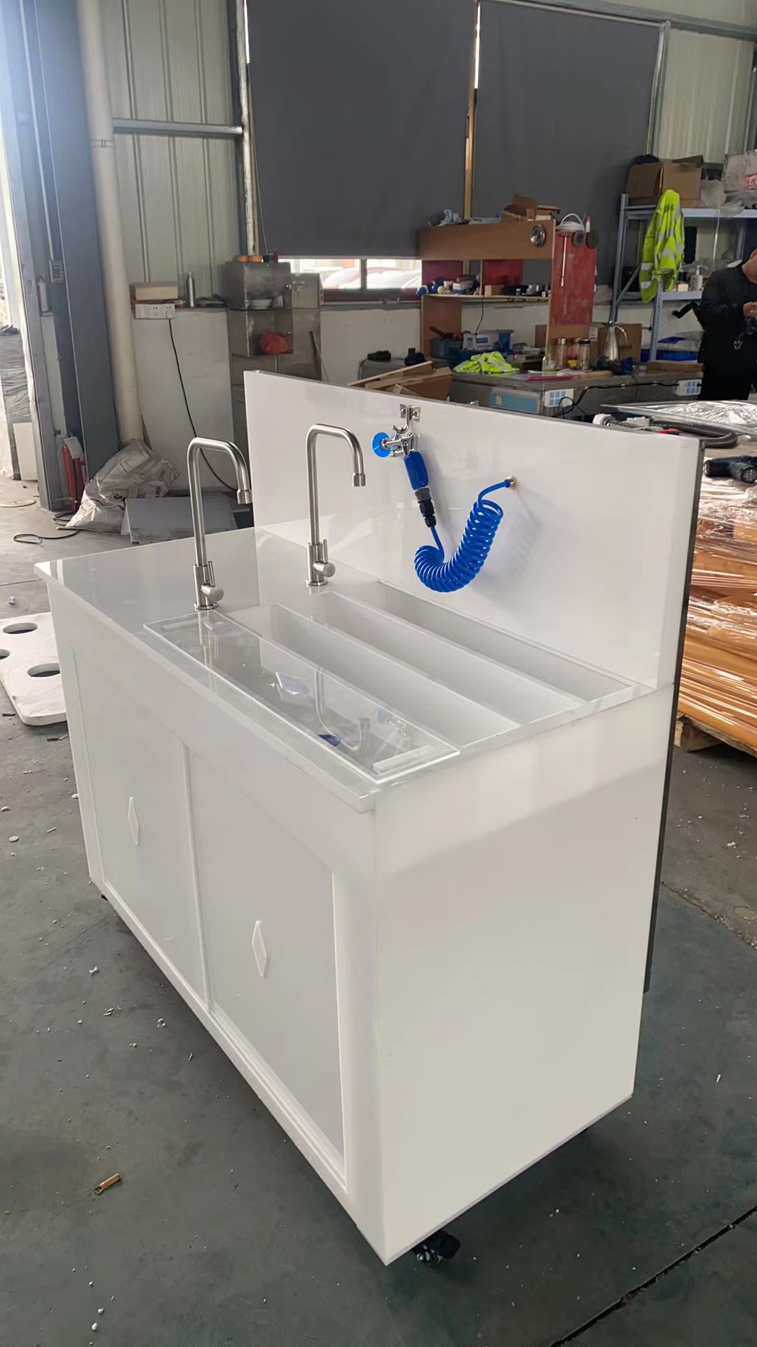 亚克力四槽五槽浸泡水槽