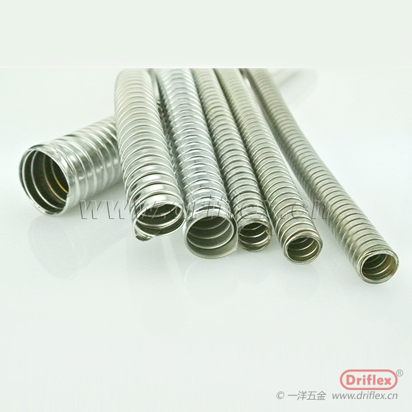 304不锈钢双勾裸管电线电缆保护软管内径10到63mm