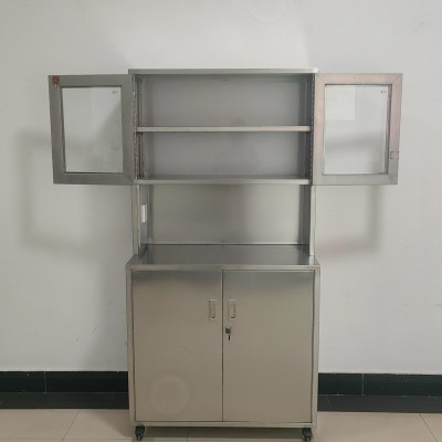 厂家定制器械无菌储藏柜不锈钢上下门