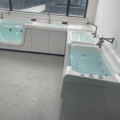 婴儿洗浴设备高分子人体型洗礼池