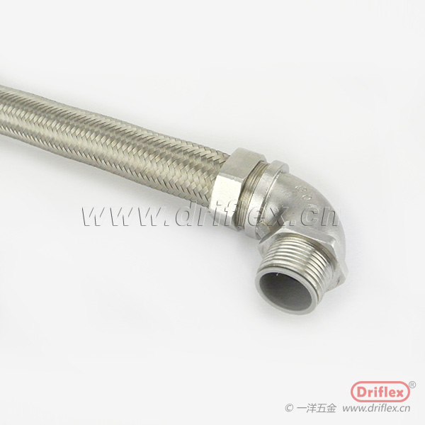 一洋五金304编织不锈钢金属软管配套不锈钢直接头