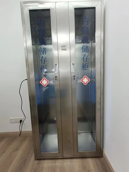 不锈钢挂镜设备紫外线杀菌存放设备