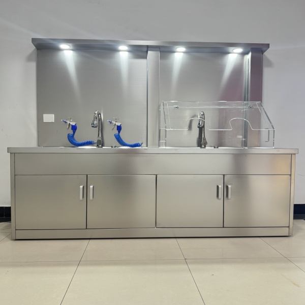 内镜清洗水槽不锈钢低背板高背板