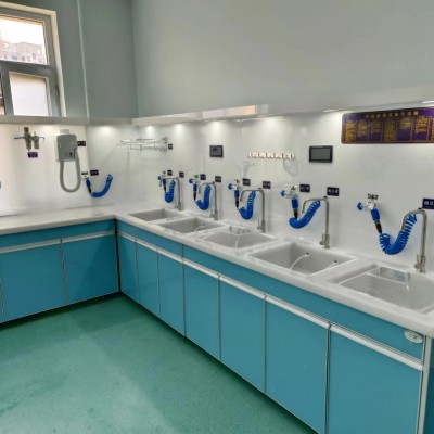 亚克力内镜清洗中心多槽加干燥台可定制