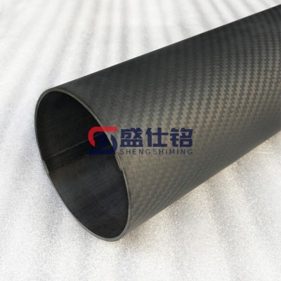 高模量碳纤维圆管 配套工业配件 强抗形变碳管