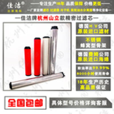 适用杭州山立滤芯 01005158 01005157精密滤芯