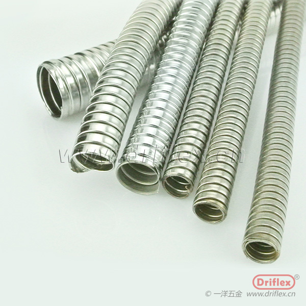 304不锈钢双勾金属波纹管内径10到51mm机电设备穿线用