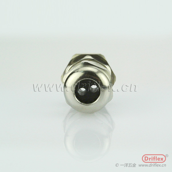 Driflex金属格兰头铜镀镍电缆接头保护电线电缆用