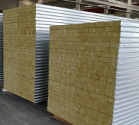 保温岩棉复合板 彩钢瓦批发 耐火抗压