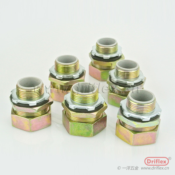 穿线软管铁镀锌直接头M,G,NPT螺纹内径10到100mm