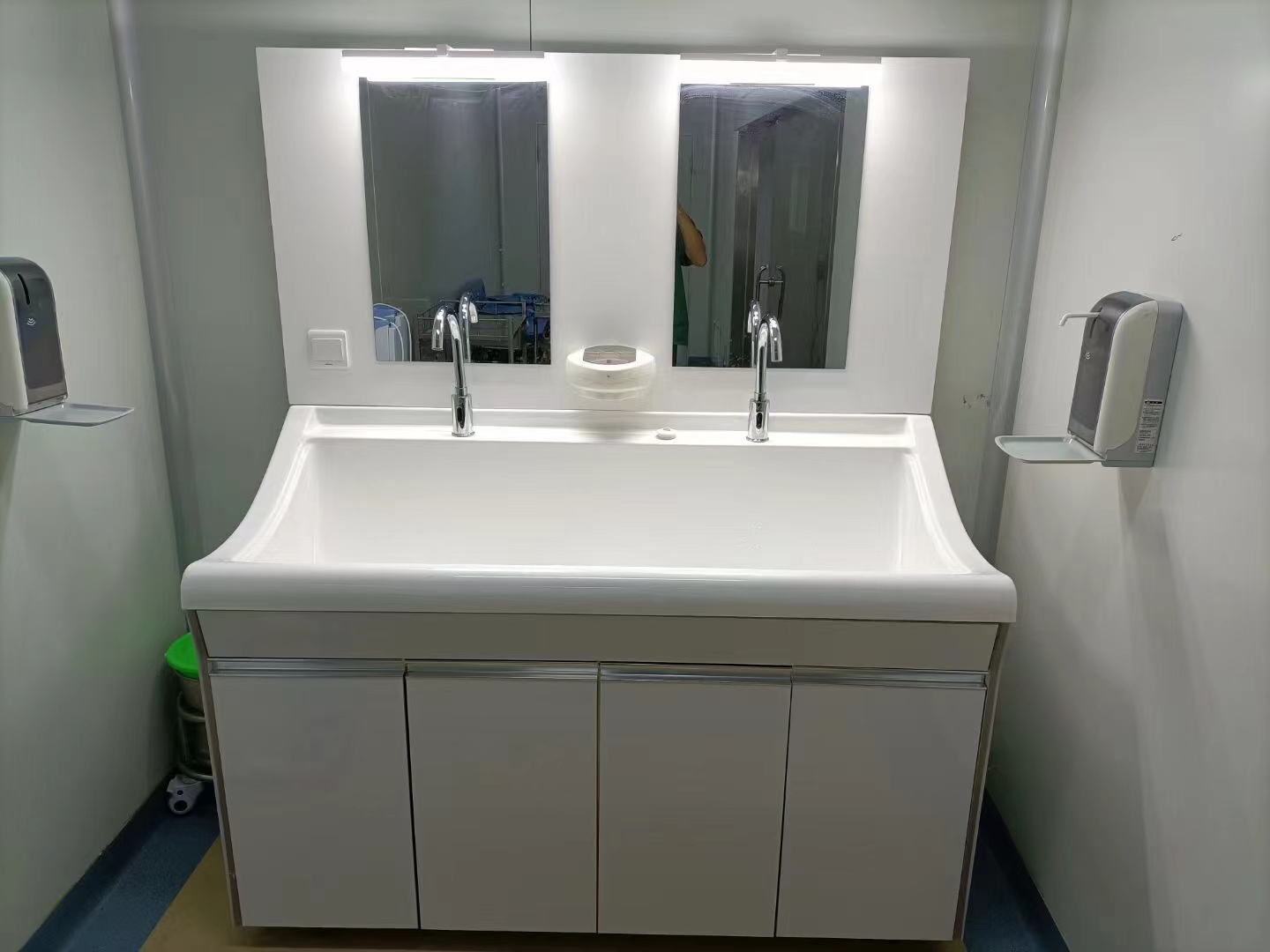 医用洗手池高分子双人位