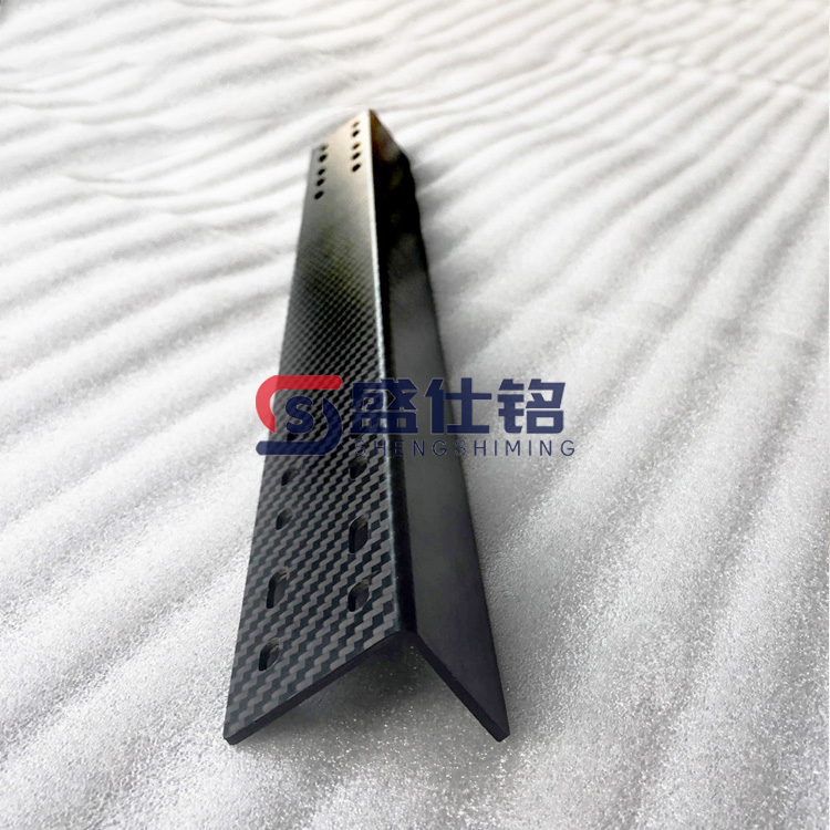 .碳纤维异形件异型材加工定制 L角加工生产