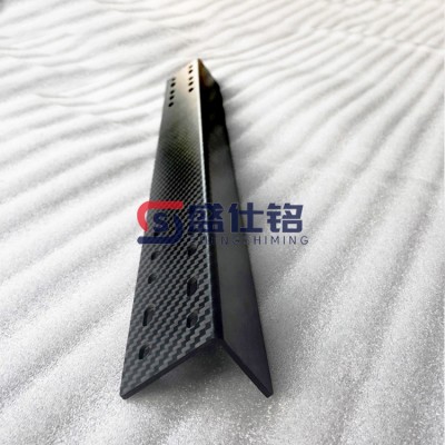 .碳纤维异形件异型材加工定制 L角加工生产