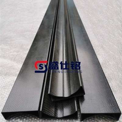 碳纤维u型管 L型 碳纤维异型材 盛仕铭碳纤维制品