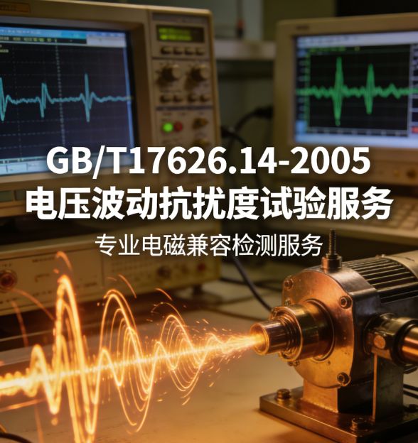 GB/T17626.14-2005电压波动抗扰度试验服务