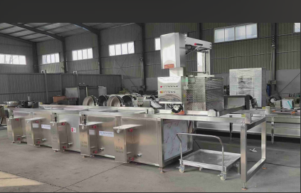 大产量连续卤煮锅 蒸汽加热蜂窝卤煮锅