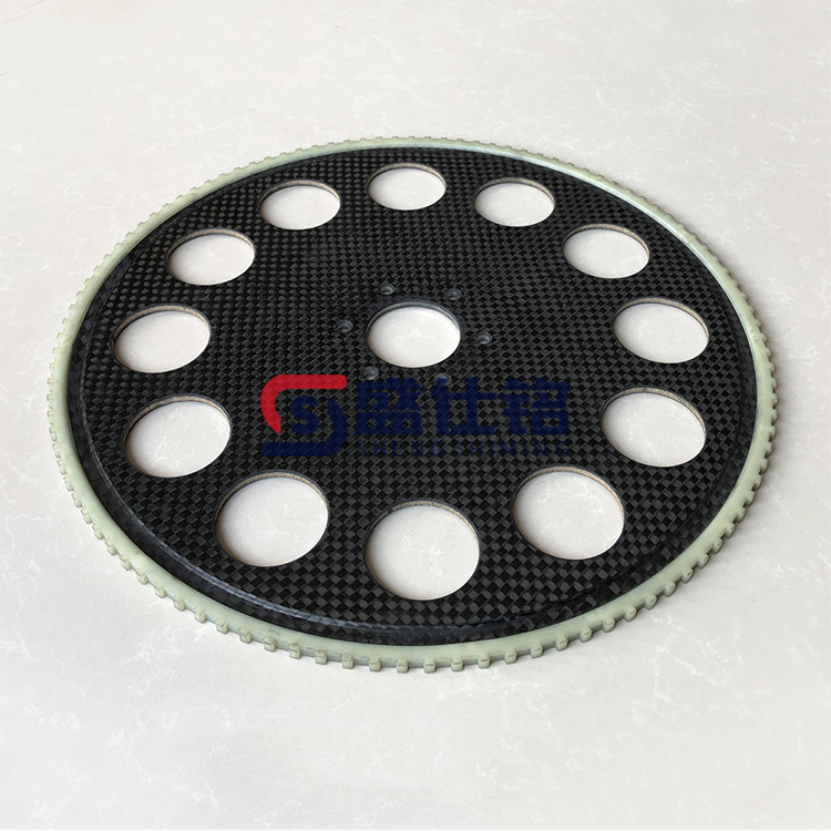 碳纤维剑轮 质感细腻 精密成型 耐磨损工业配件