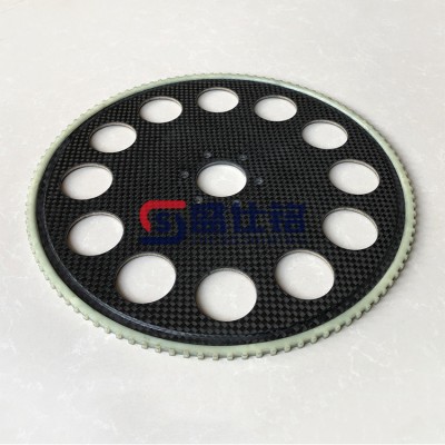 碳纤维剑轮 质感细腻 精密成型 耐磨损工业配件