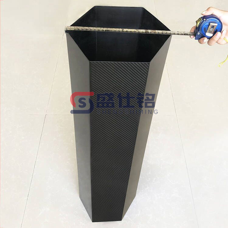 高强度碳纤维管 大口径碳纤维方管加工 碳纤维制品