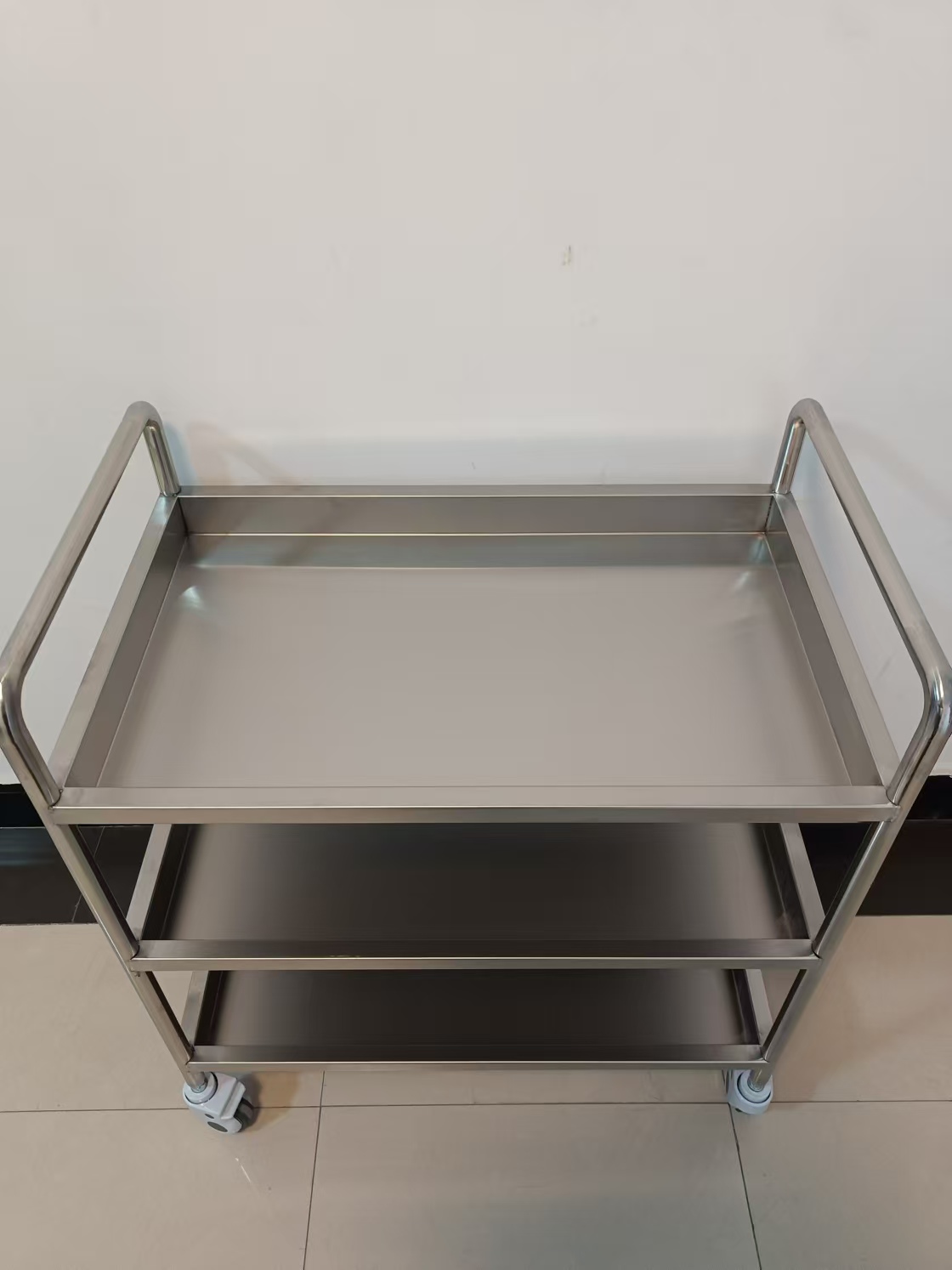 不锈钢制作药品器械运送车