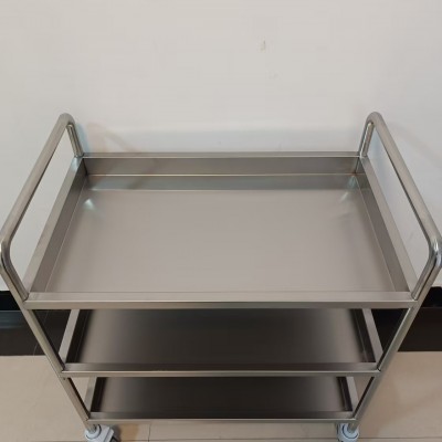 不锈钢制作药品器械运送车