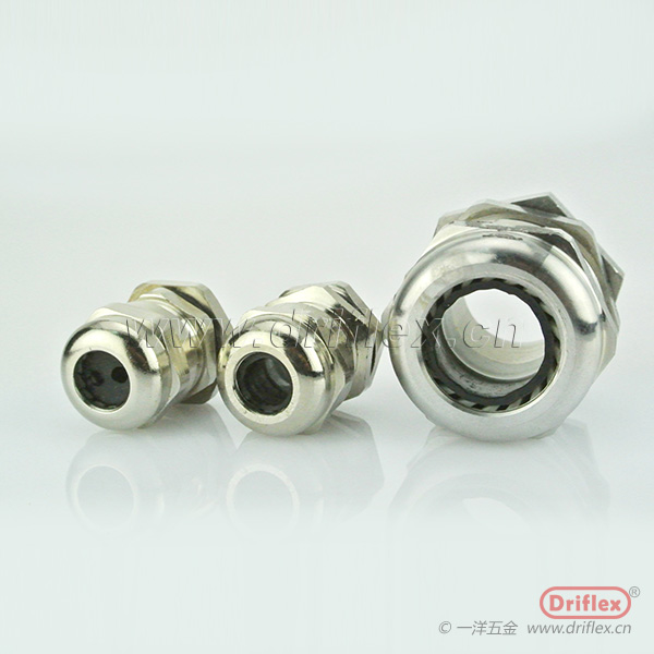 一洋五金供应铜镀镍电缆接头金属填料函含橡胶垫圈M8到M114