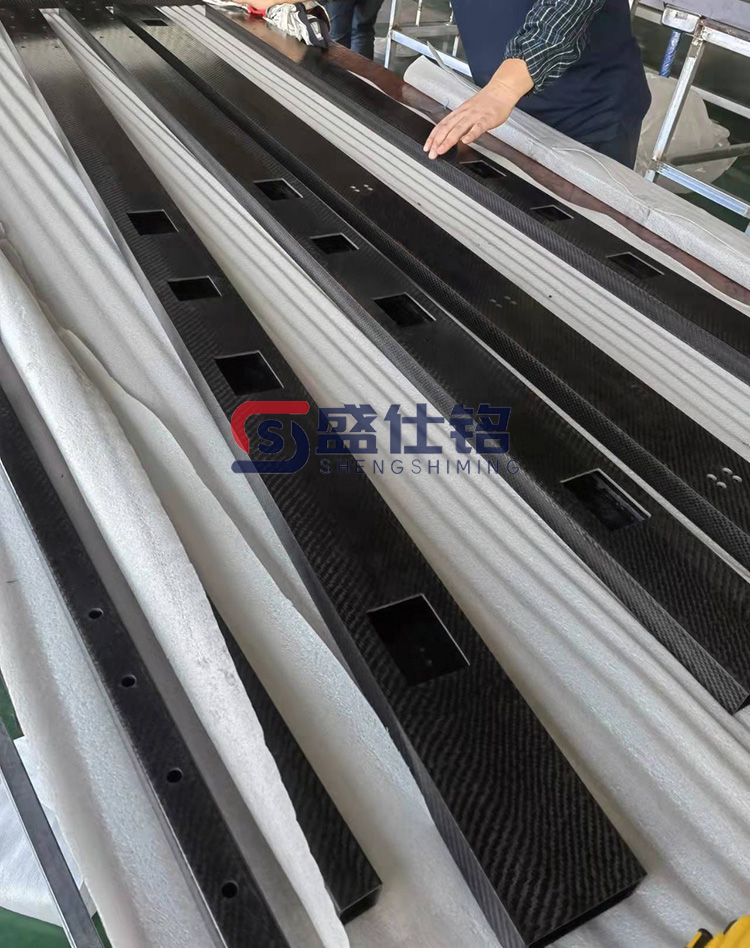 生产平纹斜纹 高强度碳纤维矩形管哑光碳纤维管