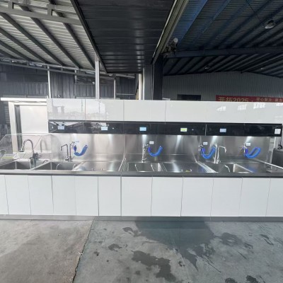 不锈钢清洗设备软硬镜多功能吊柜设计