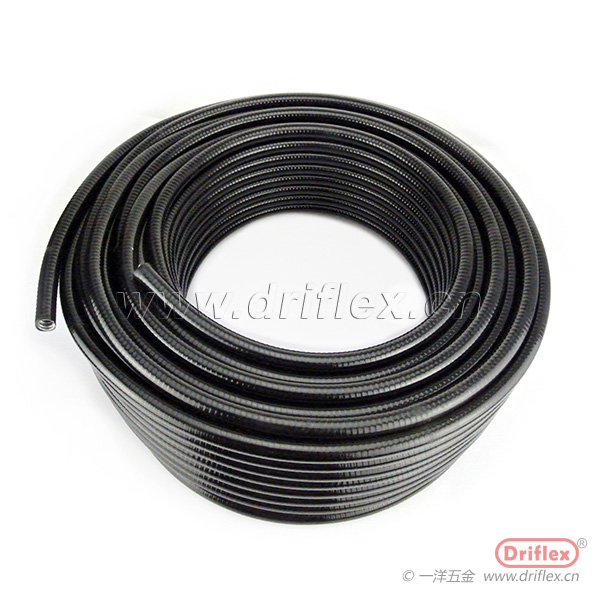 一洋五金供应镀锌钢带加棉线平包塑金属软管内径10~100
