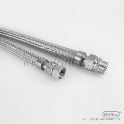 一洋五金不锈钢挠性软管，编织套管穿线用，配套金属接头用