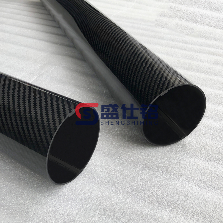 厂家生产机械电子装饰碳纤维制品 建筑碳纤维材料碳纤维管