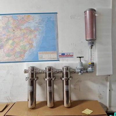 压力管道不锈钢气水分离器 煤矿用不锈钢过滤器避难硐室供氧系统
