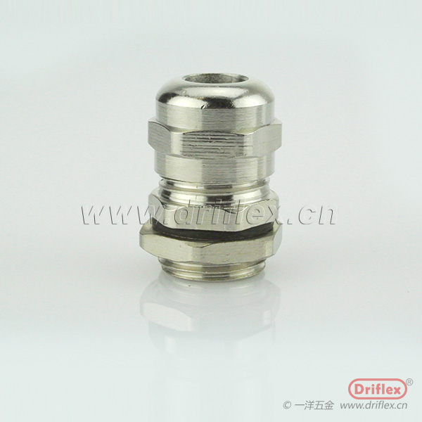 铜镀镍电缆接头外螺纹金属填料函NPT3/8”-NPT4”