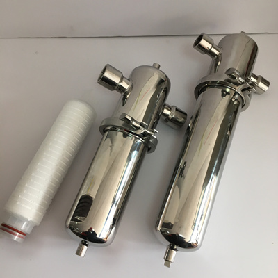 不锈钢管道过滤器 不锈钢除菌过滤器 空压机蒸汽管路除杂器