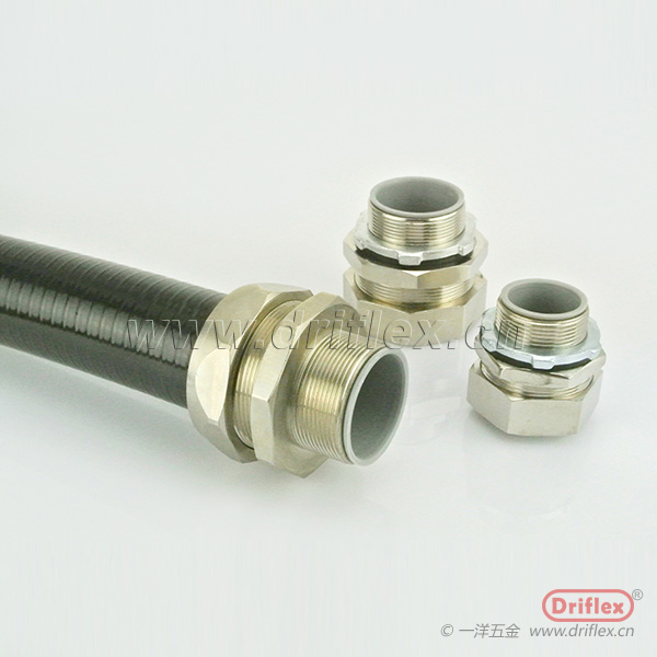 黑色加棉线平包塑金属软管配铁镀锌弯头NPT3/8”-2”