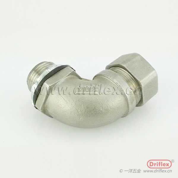 不锈钢90度软管接头外螺纹金属连接器NPT3/8”-2”