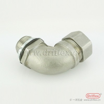 不锈钢90度软管接头外螺纹金属连接器NPT3/8”-2”