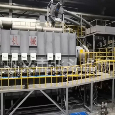 烟草废料生物炭加工设备 烟梗烟杆全自动密闭干馏无烟炭化炉 b