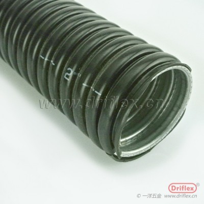 黑色包塑金属软管机电设备电线电缆保护套管内径6-100mm