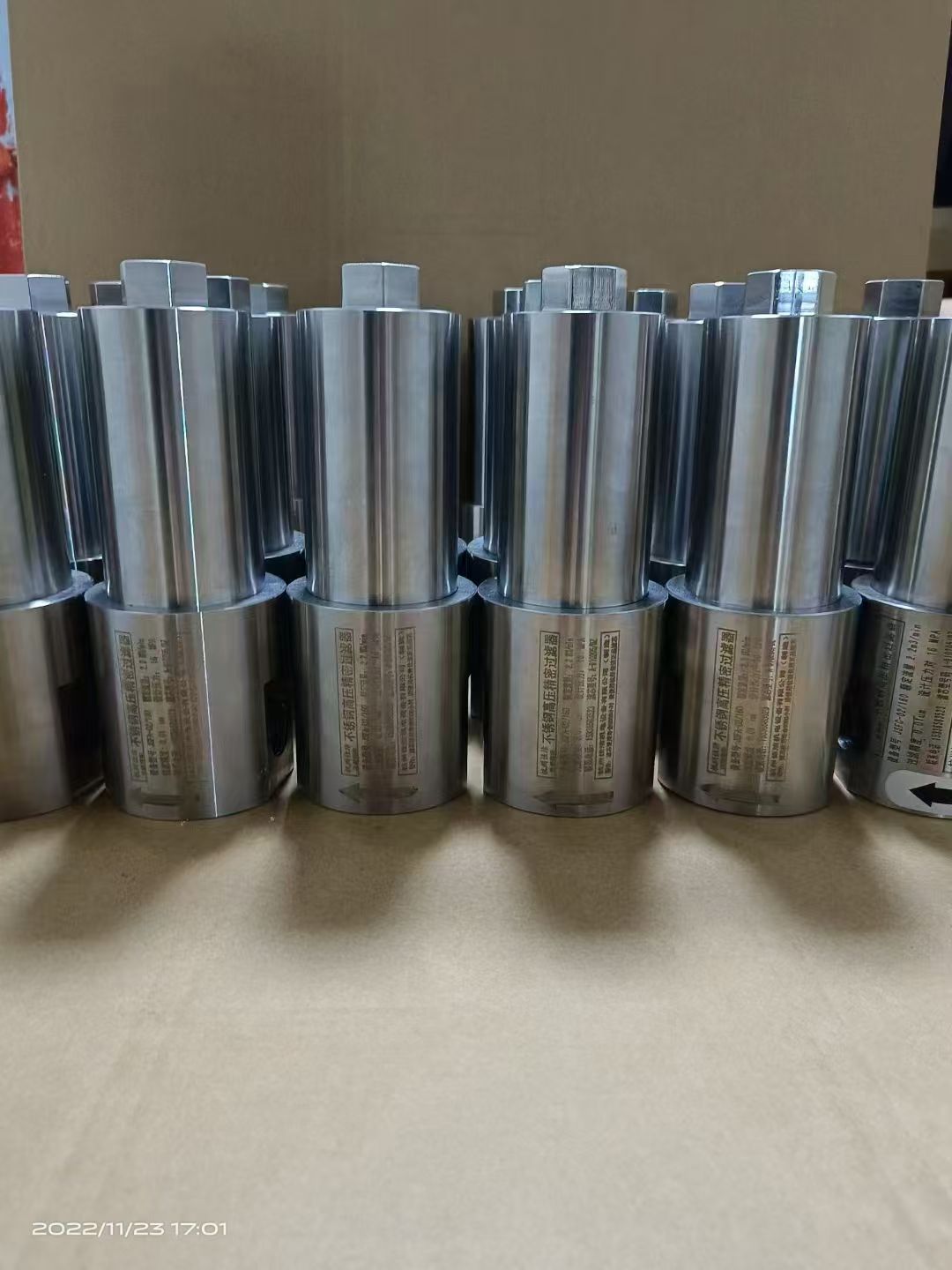 压缩空气精密过滤器304高压不锈钢过滤器 不锈钢高压过滤器